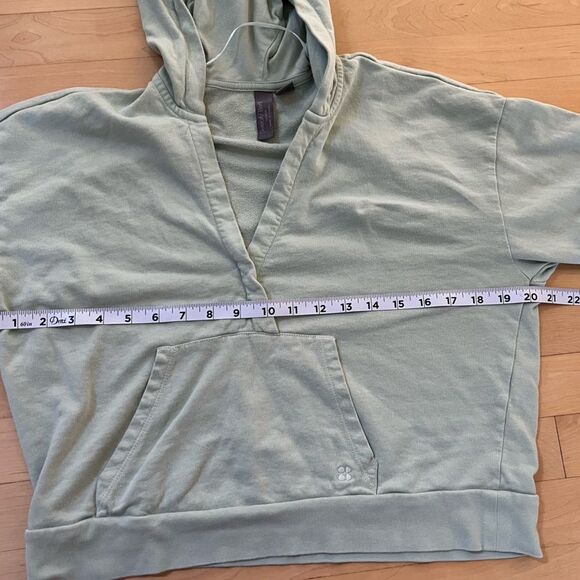 Sweaty Betty After Class Relaxed Hoodie in Salix Green 4 - Picture 9 of 11
